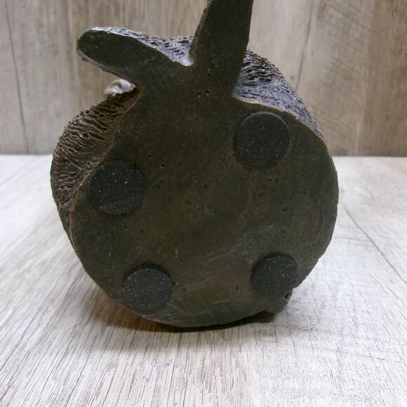 HEAR-SEE-SPEAK No Evil monkeys in resin-Wise monkeys stacked 8" tall - Picture 5 of 6